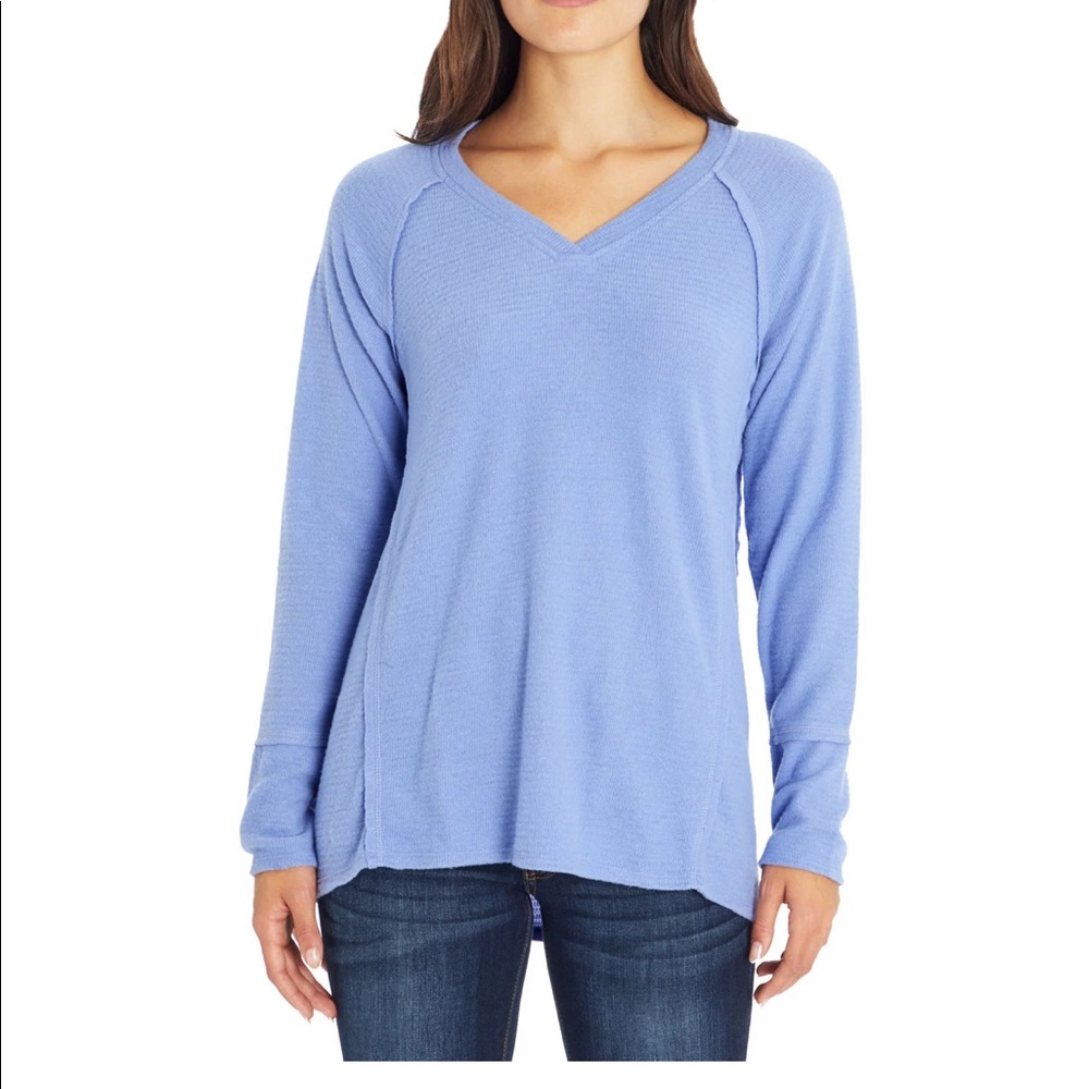 Wildfox Periwinkle Fuzzy Thermal Size Large